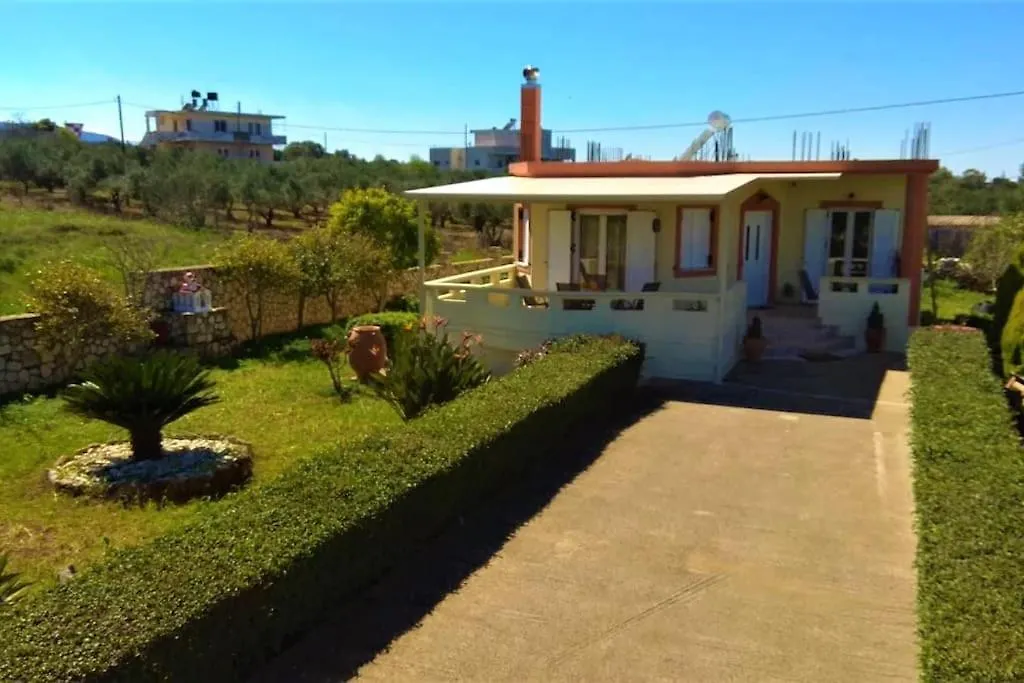 Pazinos/Neveli Cottage location